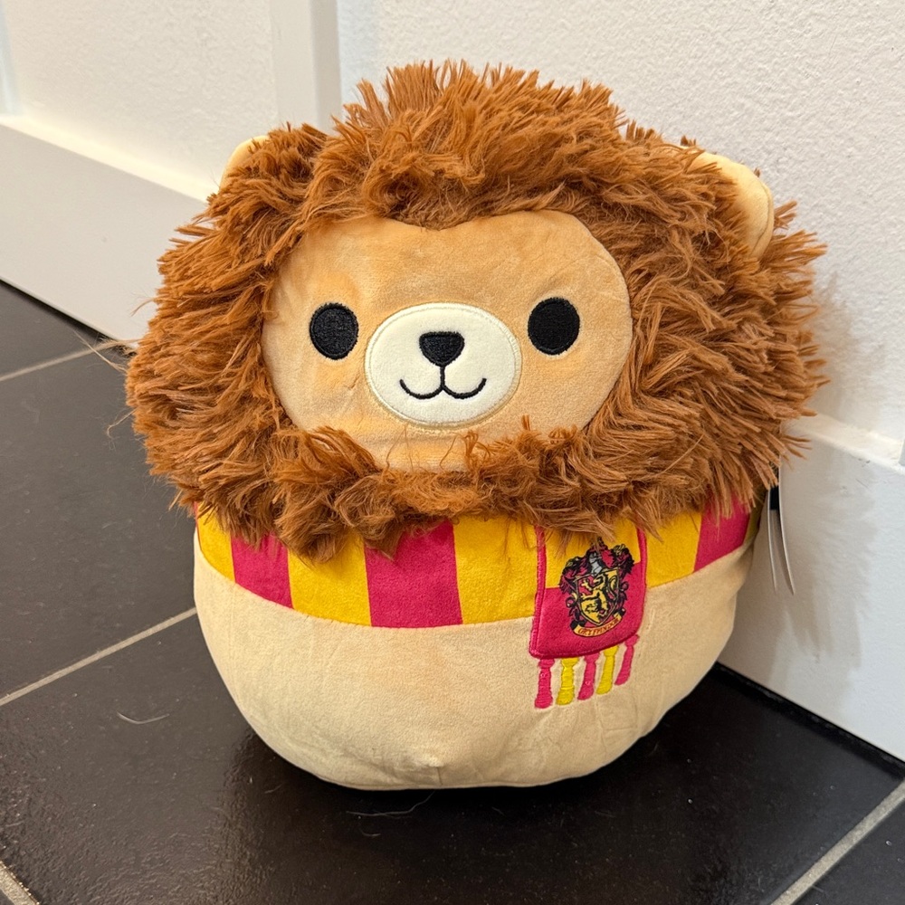 Harry Potter Squishmallows Gryffindor Lion Plush